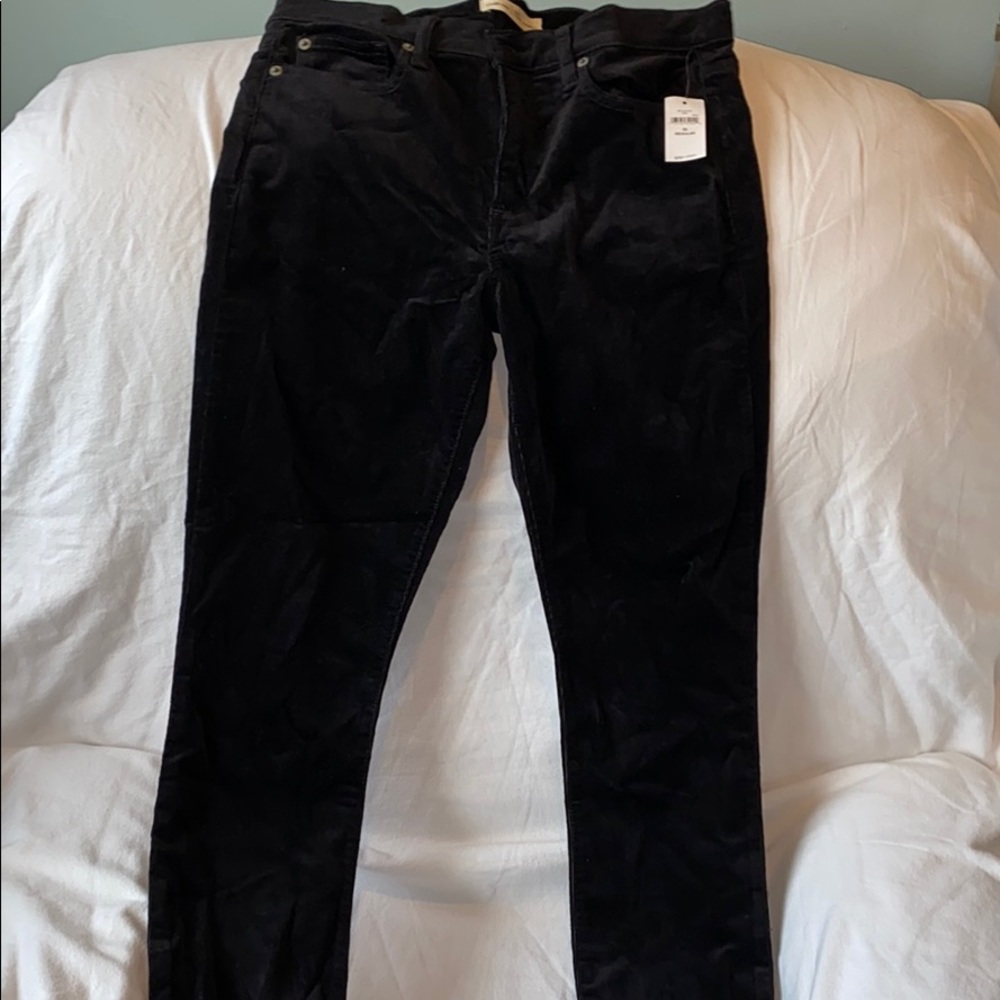 Gap , Corduroy , Black Pants
